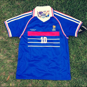 france 1998 soccer jersey replica multiple zidane